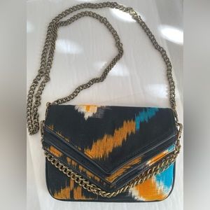 Matt and Nat Ikat print “Hendrix” crossbody bag purse New without tags vegan
